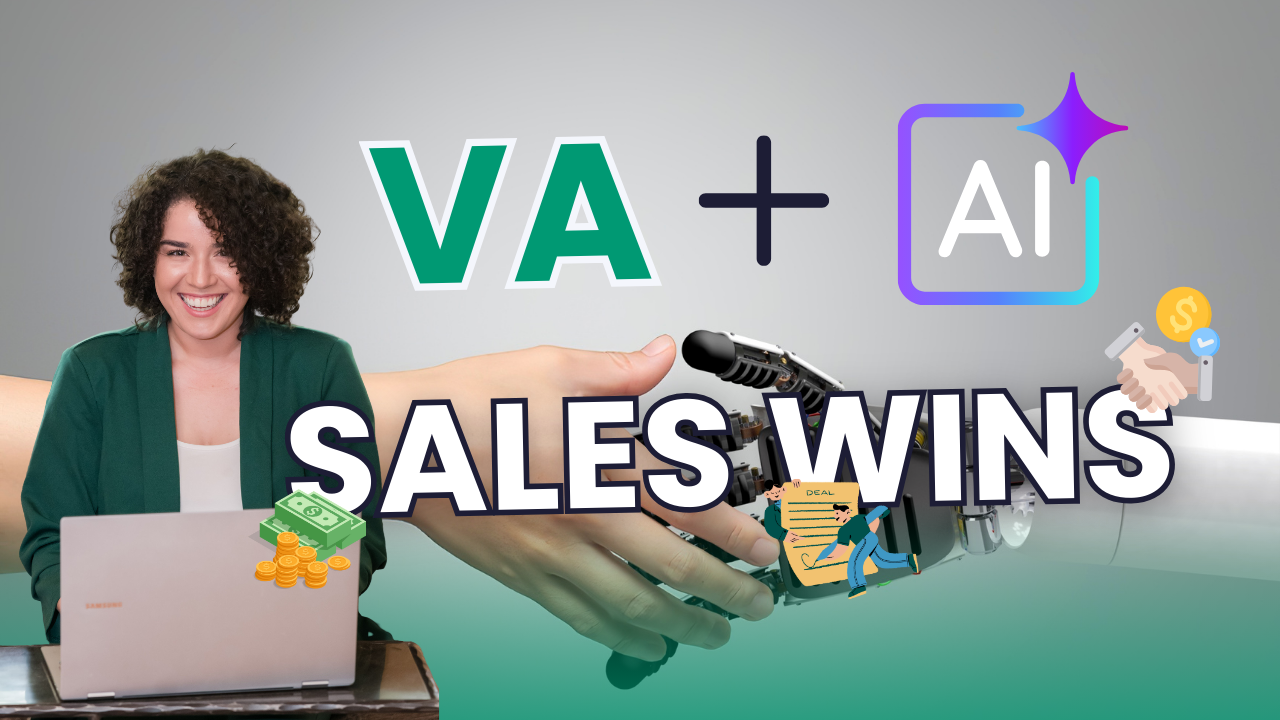 5 Simple Ways Your VA Can Use AI to Help You Sell More (Without Losing the Human Touch)
