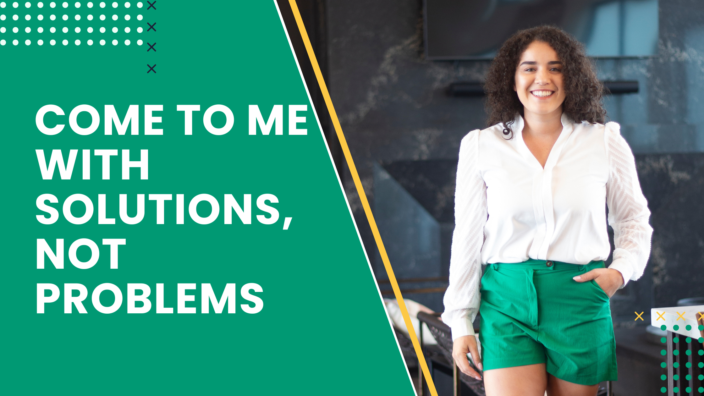 Stop Saying “Come to Me With Solutions” Unless You're Willing to Teach Problem Solving