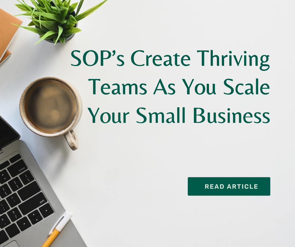 SOPs Create Thriving Teams