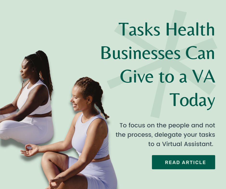 Tasks Health Businesses Can Give to a VA Today