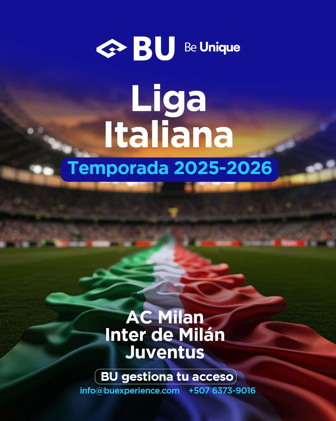 Entradas a la Liga Italiana