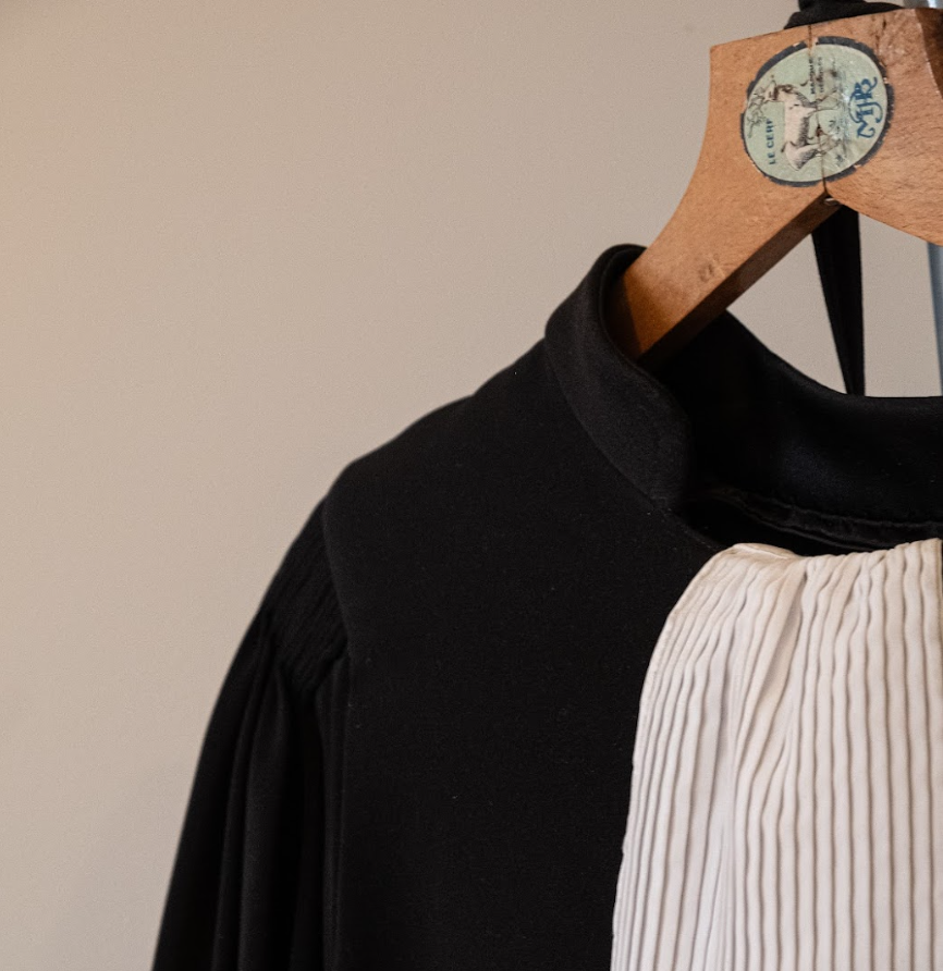Robe de l'avocate Maître Marlène CHASSANG à Clermont-Ferrand
