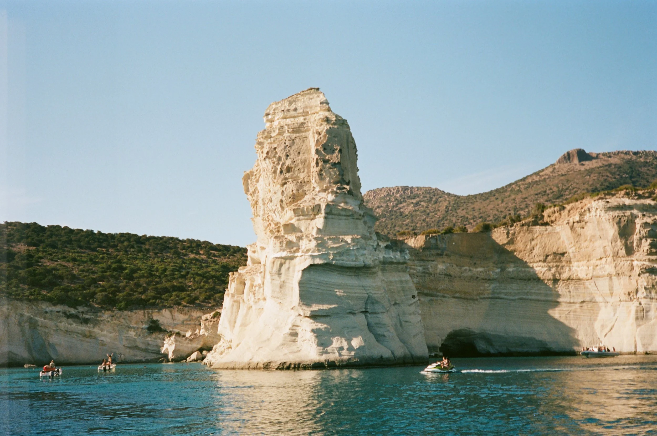 Milos Greece Boat day tour. A must travel experience to see Greece properly