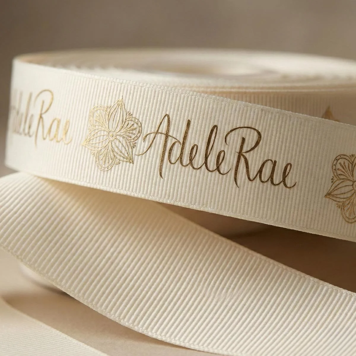 Grosgrain custom printed ribbon in Canada - Koba Supplies