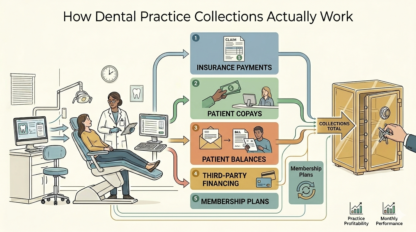 How Dental Practice Collections Actually Work