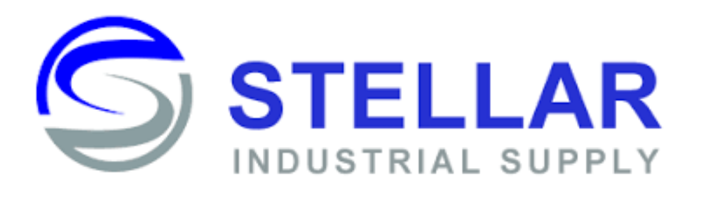 Endurance Carbide partner -Logo for Stellar Industrial Supply with a stylized globe and the company name in blue and gray text.