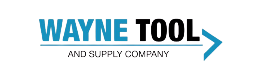 Endurance Carbide partner - Logo for Wayne Tool and Supply Company with blue and black text and a blue directional arrow.
