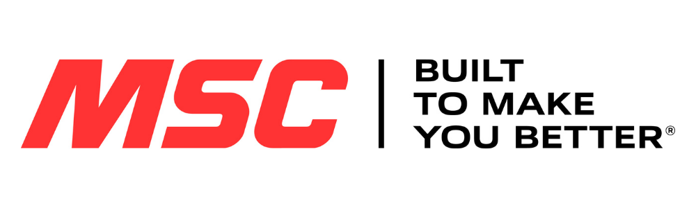 Endurance Carbide partner -Logo for MSC with the slogan 'Built to Make You Better'