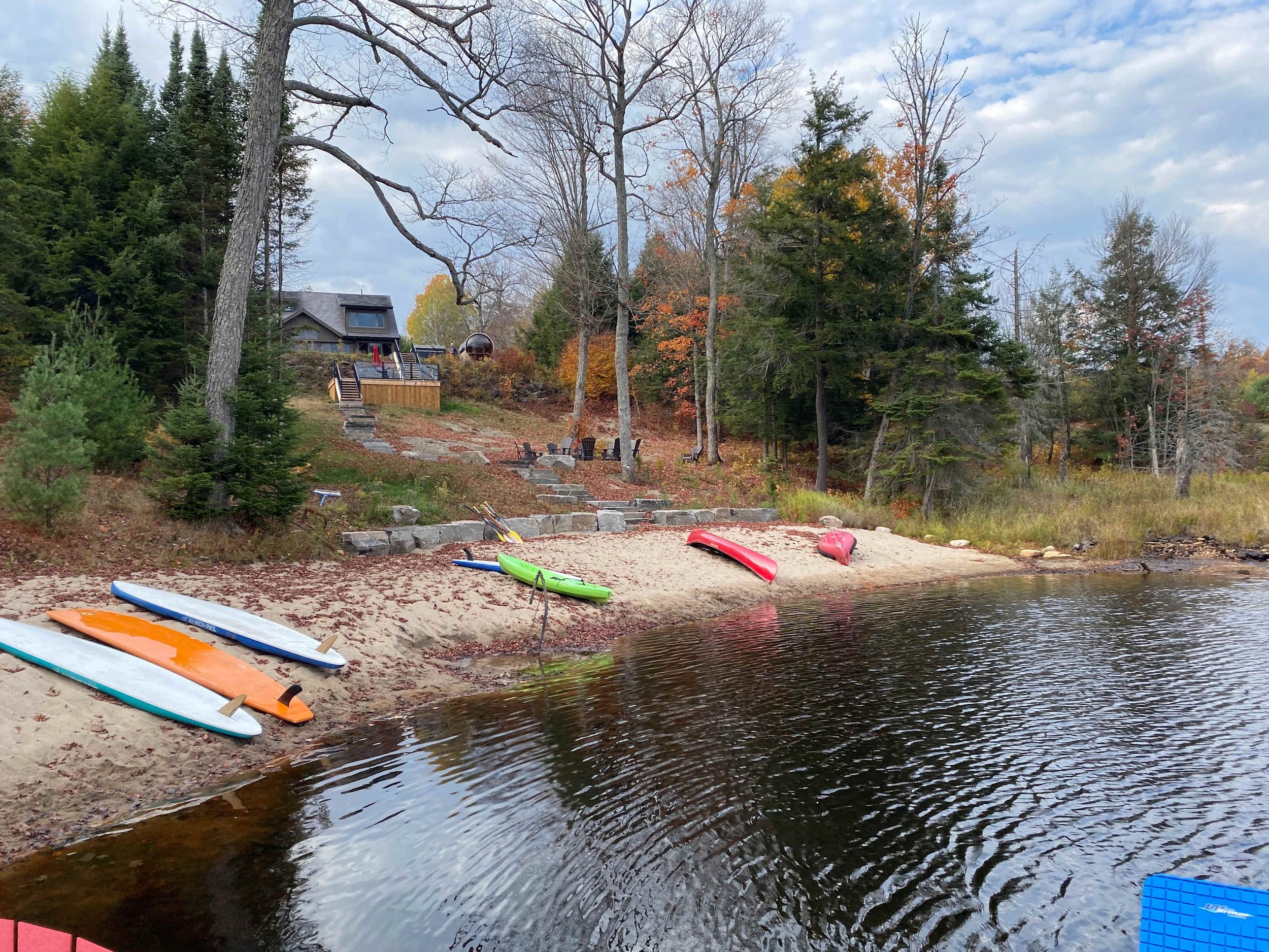 Private Lake. Huntsville. ON