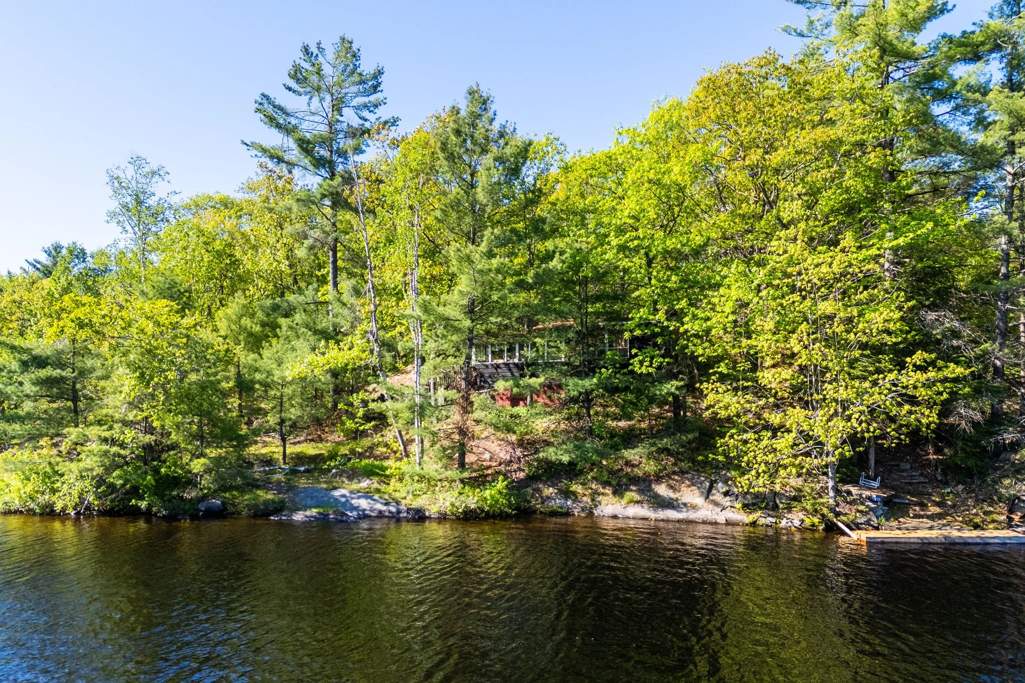 9 Mile Lake. Muskoka Lakes. ON