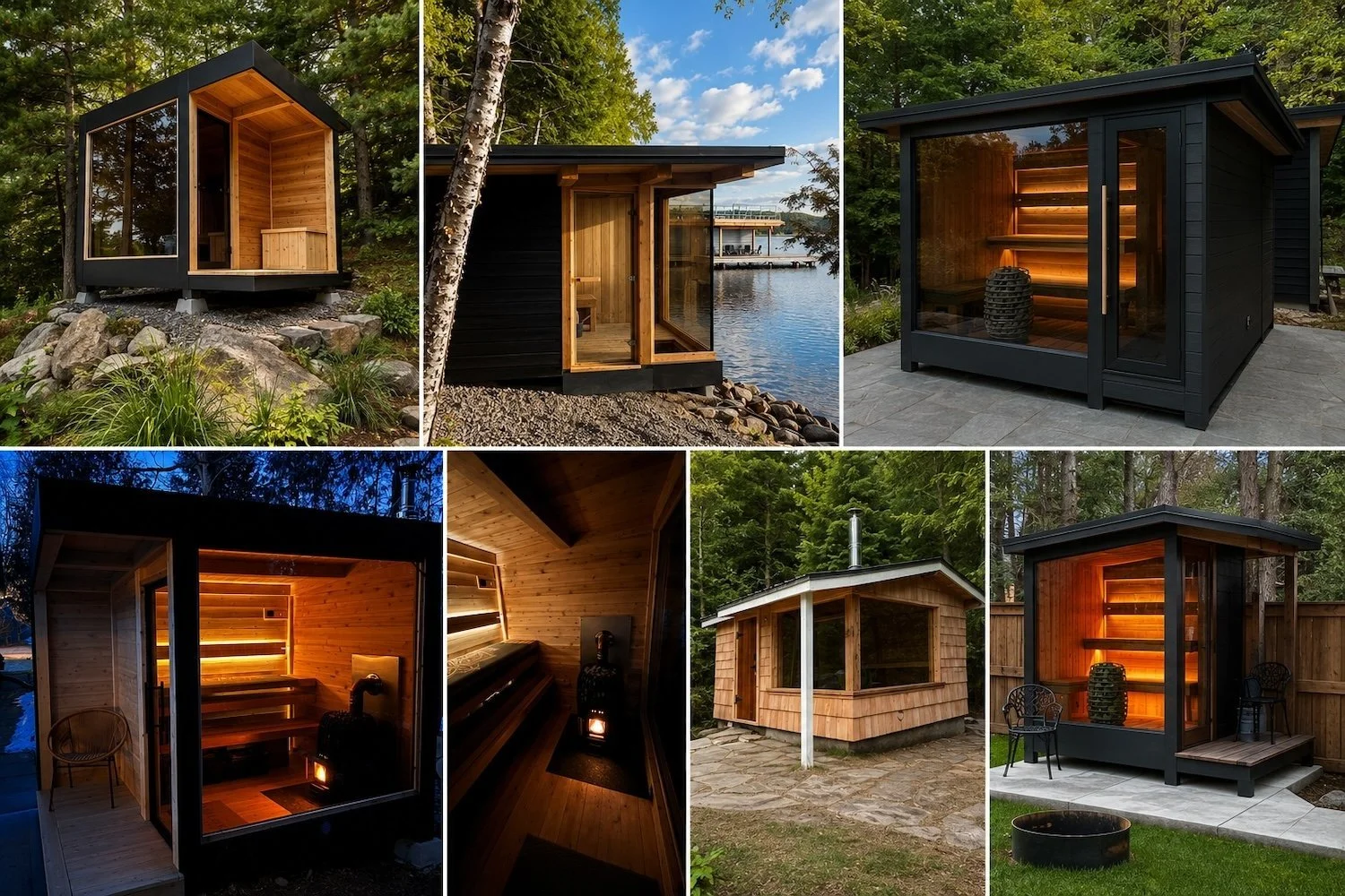 Saunas Built to Fit Your Home or Cottage