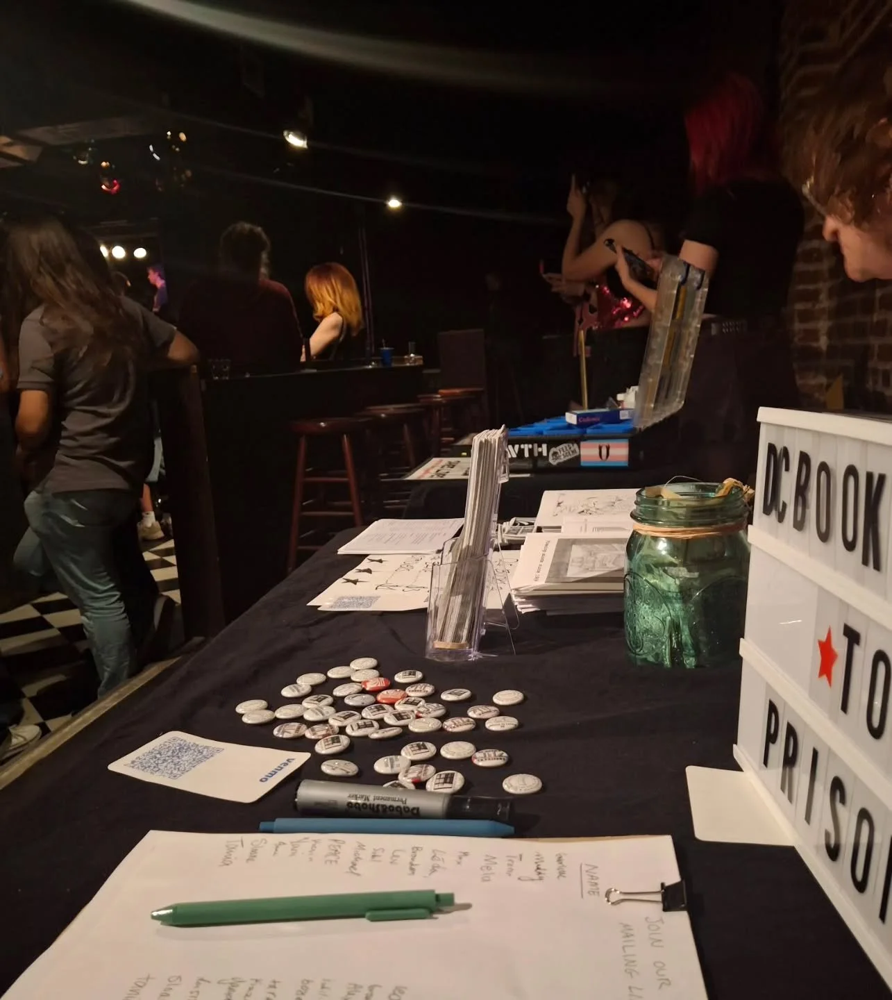 Big thanks to @dancecarddiy and all the bands for a great night at the Black Cat Friday night that raised over $2000 for us! This is so much appreciated and each dime will be used to further our work! @bukobukoband @bandinthedmv @gorf.band and Saafew