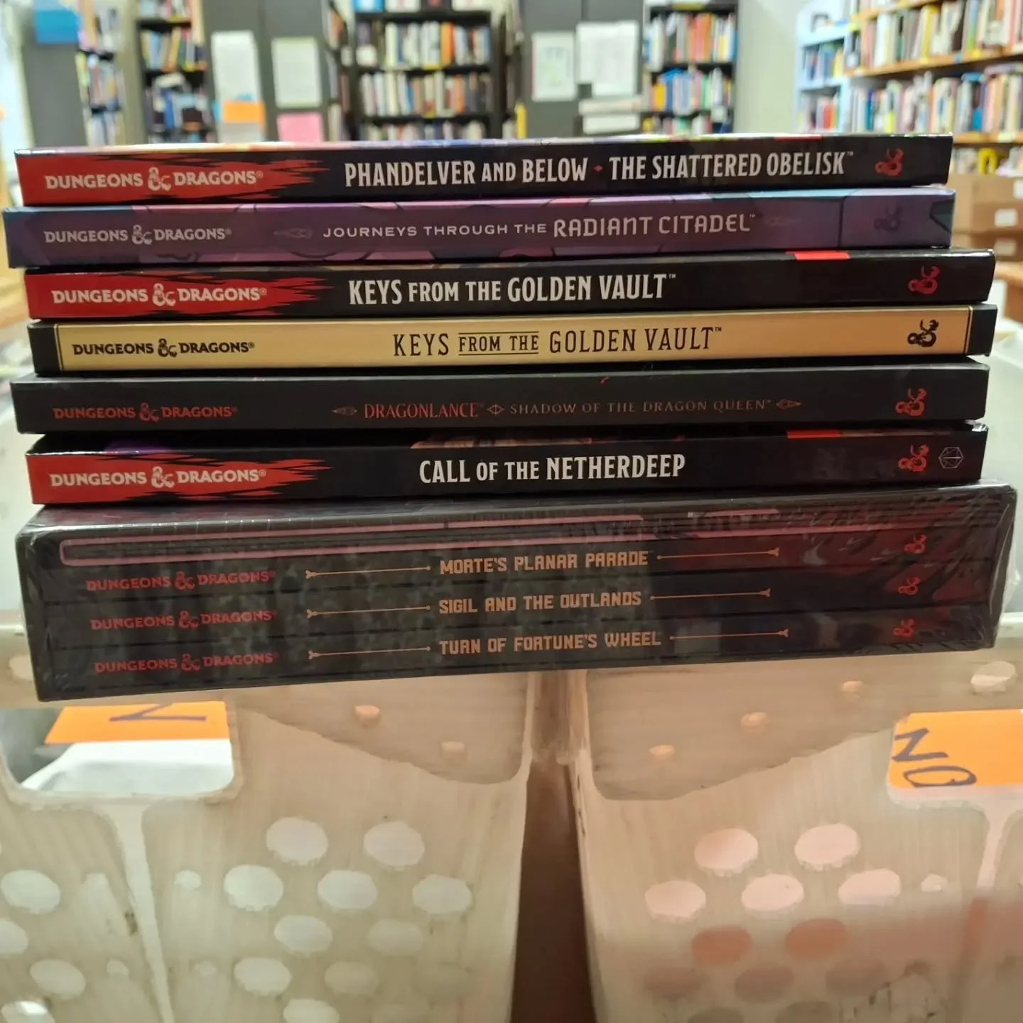 Role playing games like Dungeons and Dragons are frequently requested by those we serve, providing an opportunity to escape into fantasy worlds. We always need more, so big thanks to @labyrinthdc for helping us spread the word! If you have some RPGs 