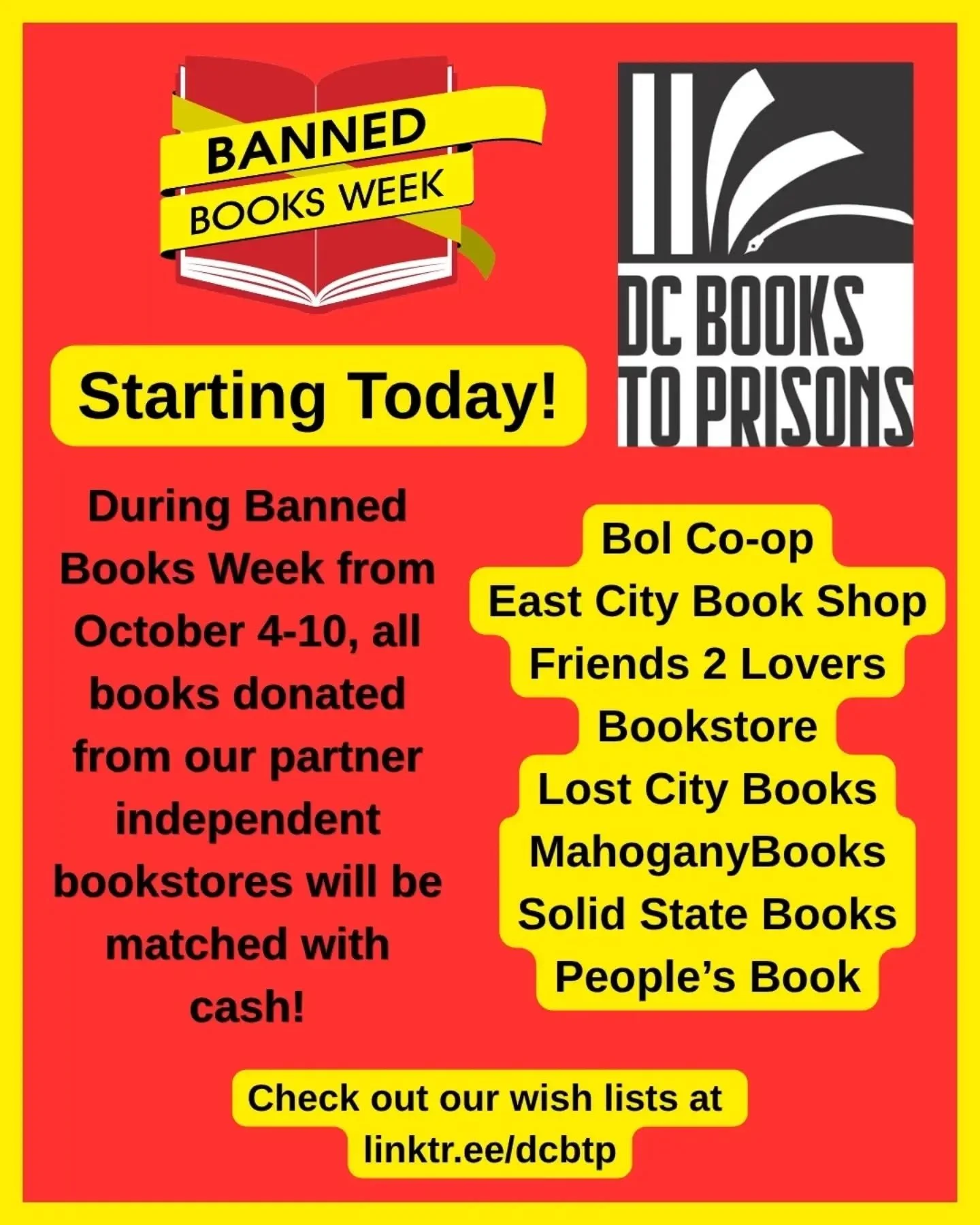 Did you know prisons ban books for format, condition, content, size, quantity, source, or the made-up fear they are all dipped in fentanyl? Throughout the country individual prisons and entire states are implementing more draconian and non-nonsensica
