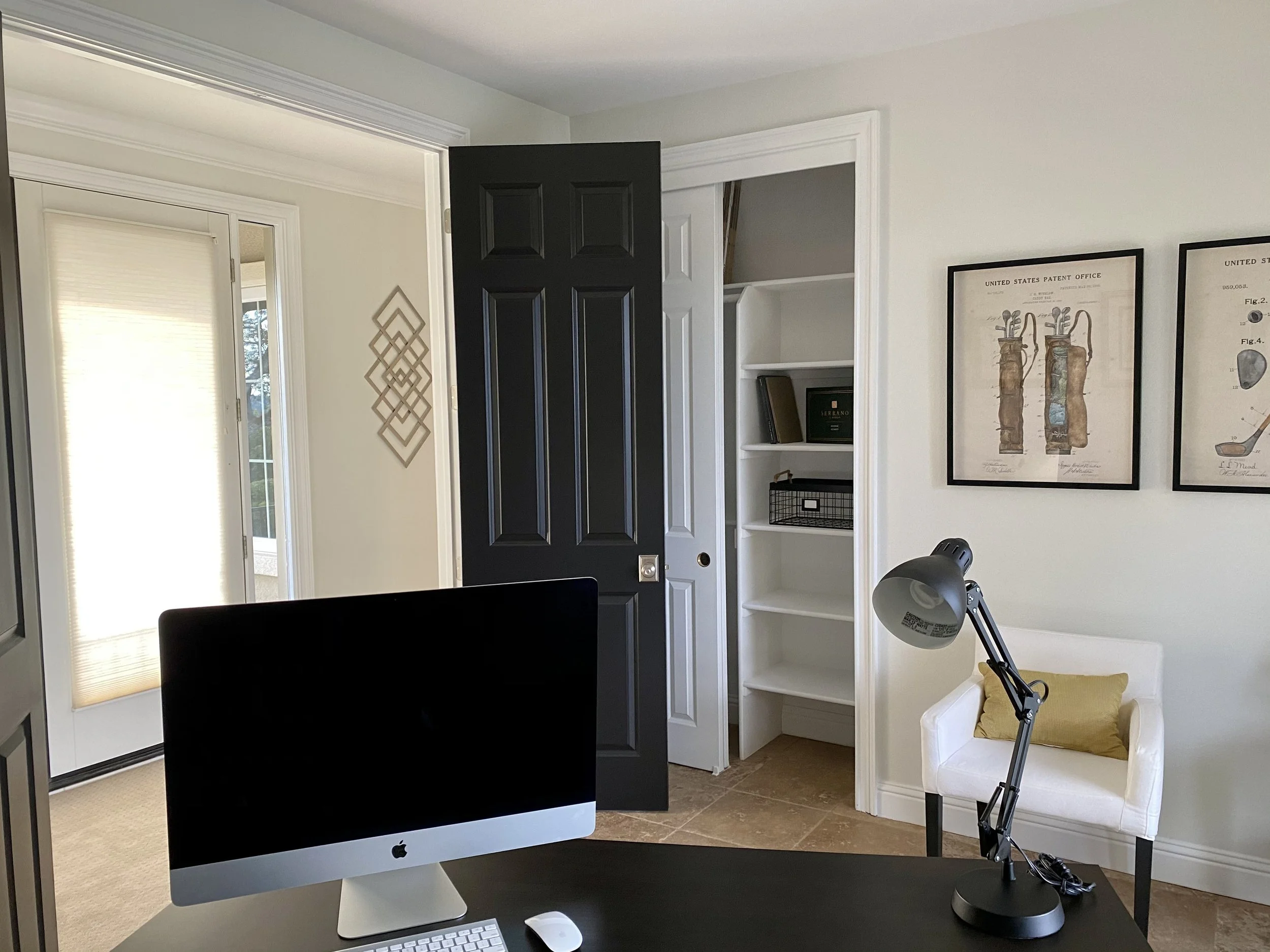 Home office staging and organization by Patricya Habib - MinD Connect.