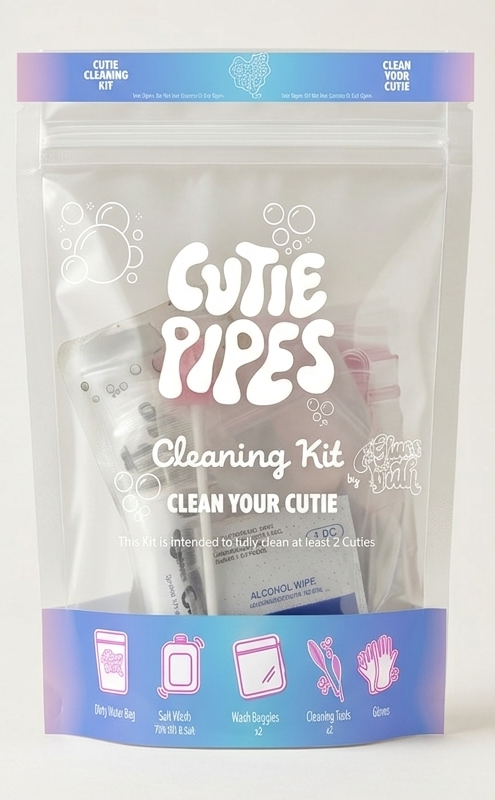 Cutie Pipes Cleaning Kit by Glass Bath