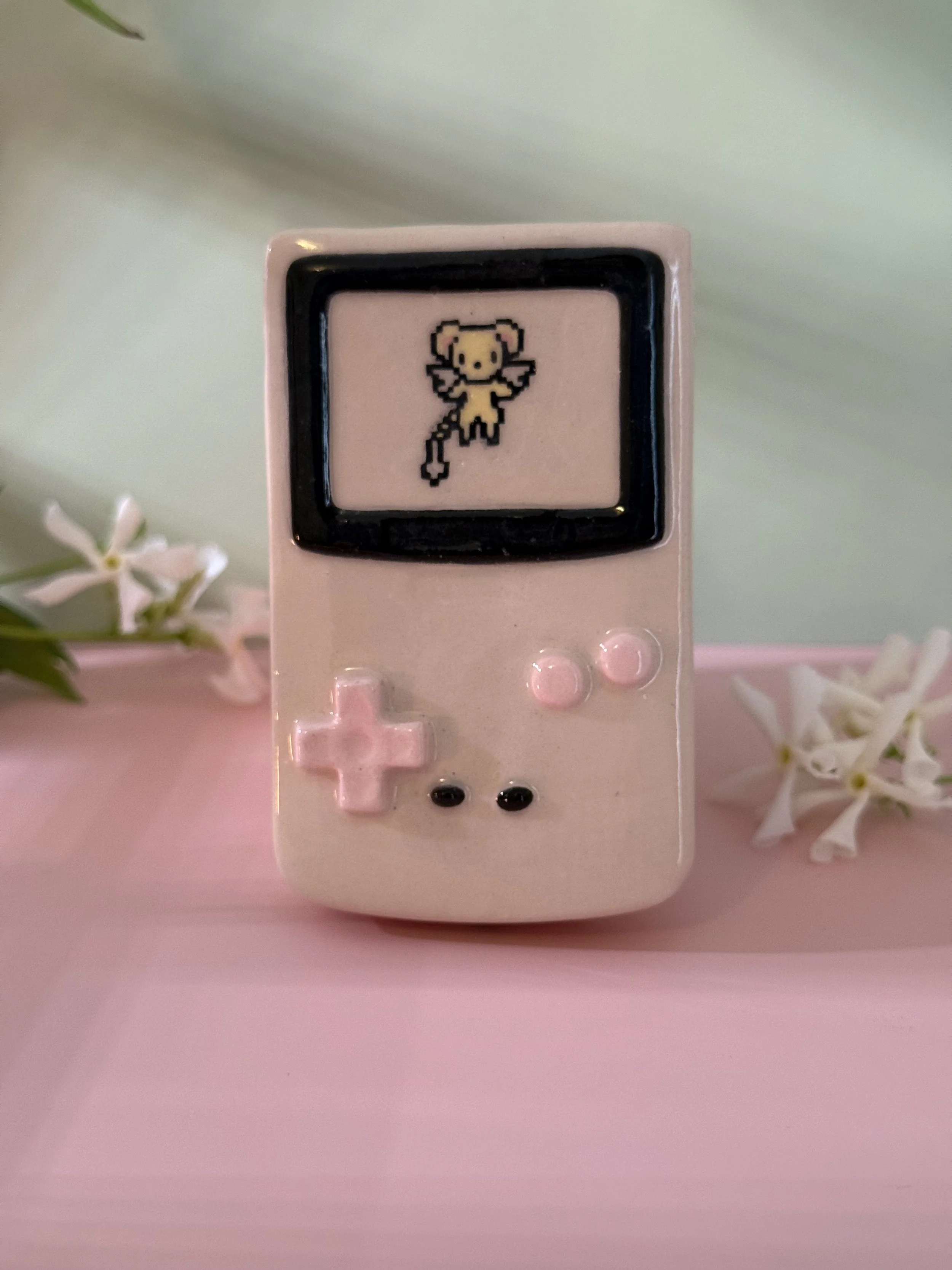 Sakura GameBowl Cutie  🎮  Handmade Ceramic Pipe by Cutie Pipes