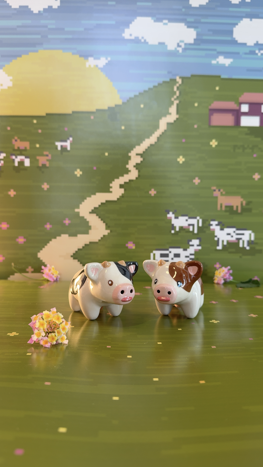 NEW! Cow Cutie Handmade Ceramic Pipe by Cutie Pipe