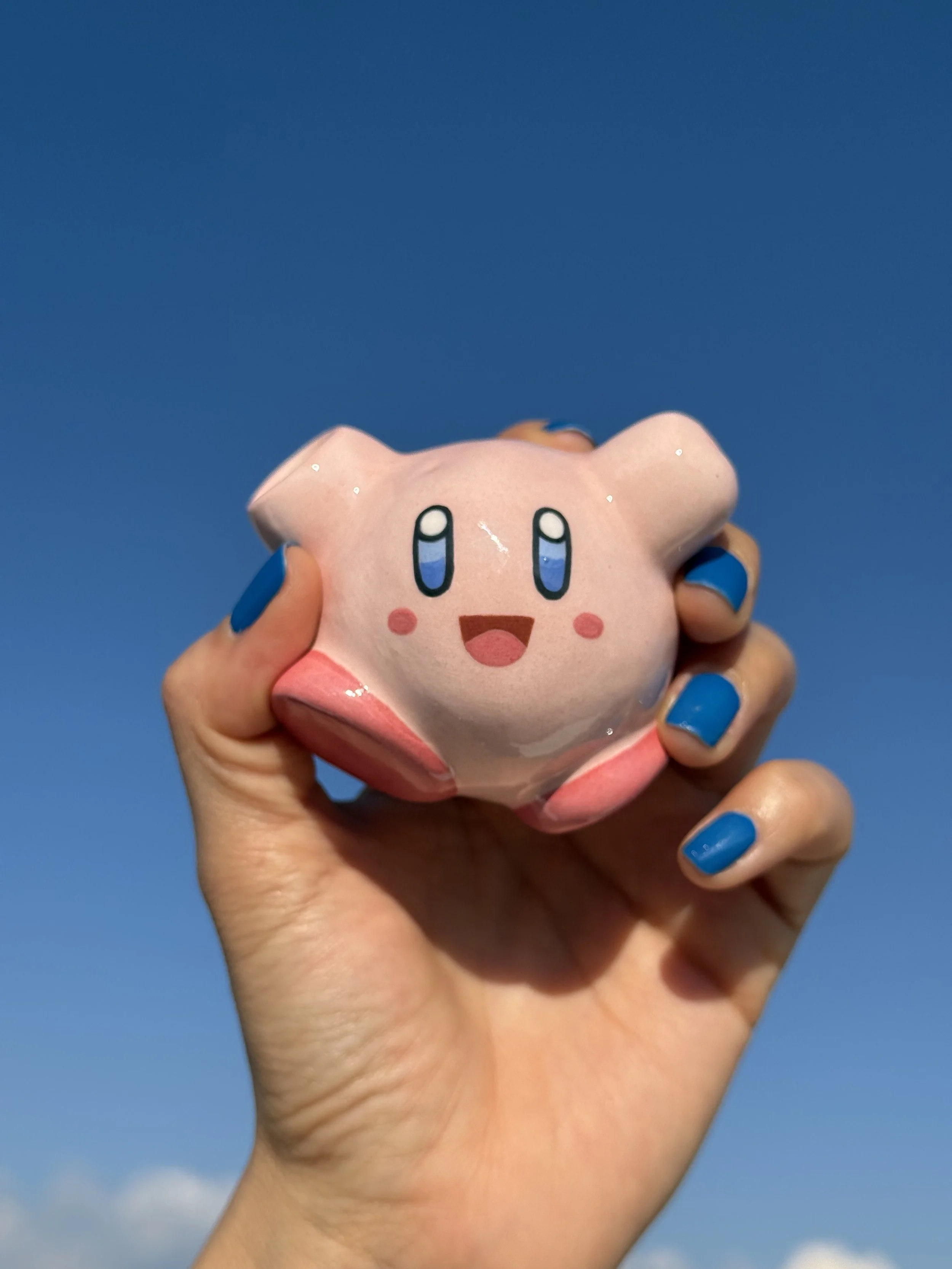 Kirbud Cutie Handmade Ceramic Pipe by Cutie Pipes