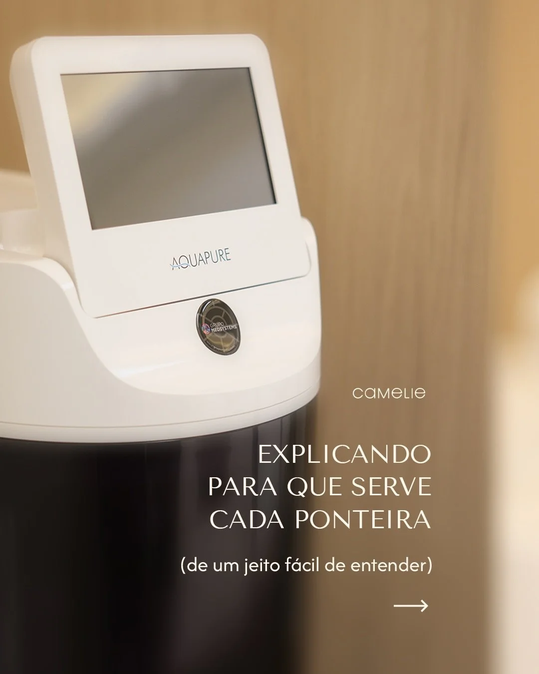 Tecnologia que transforma o autocuidado. 

As ponteiras do AquaPure foram pensadas com precis&atilde;o, porque quando cada detalhe &eacute; cuidado, a experi&ecirc;ncia fala por si. 

#aquapure #camelie #dermatosp #dermatojardins #limpezadepele