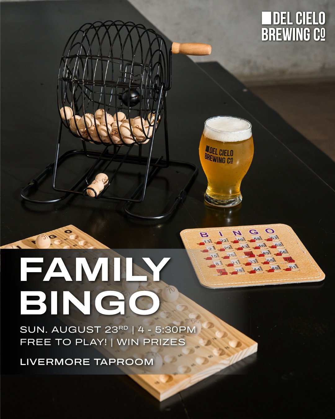 If you know, you know 👀
Bingo night brings out the competitive side&mdash;cold pints in hand, tables locked in, and that one friend who swears they&rsquo;re &ldquo;due&rdquo; for a win. Pull up and test your luck 4 - 5:30PM! 

-- 
#BingoVibes #GameN