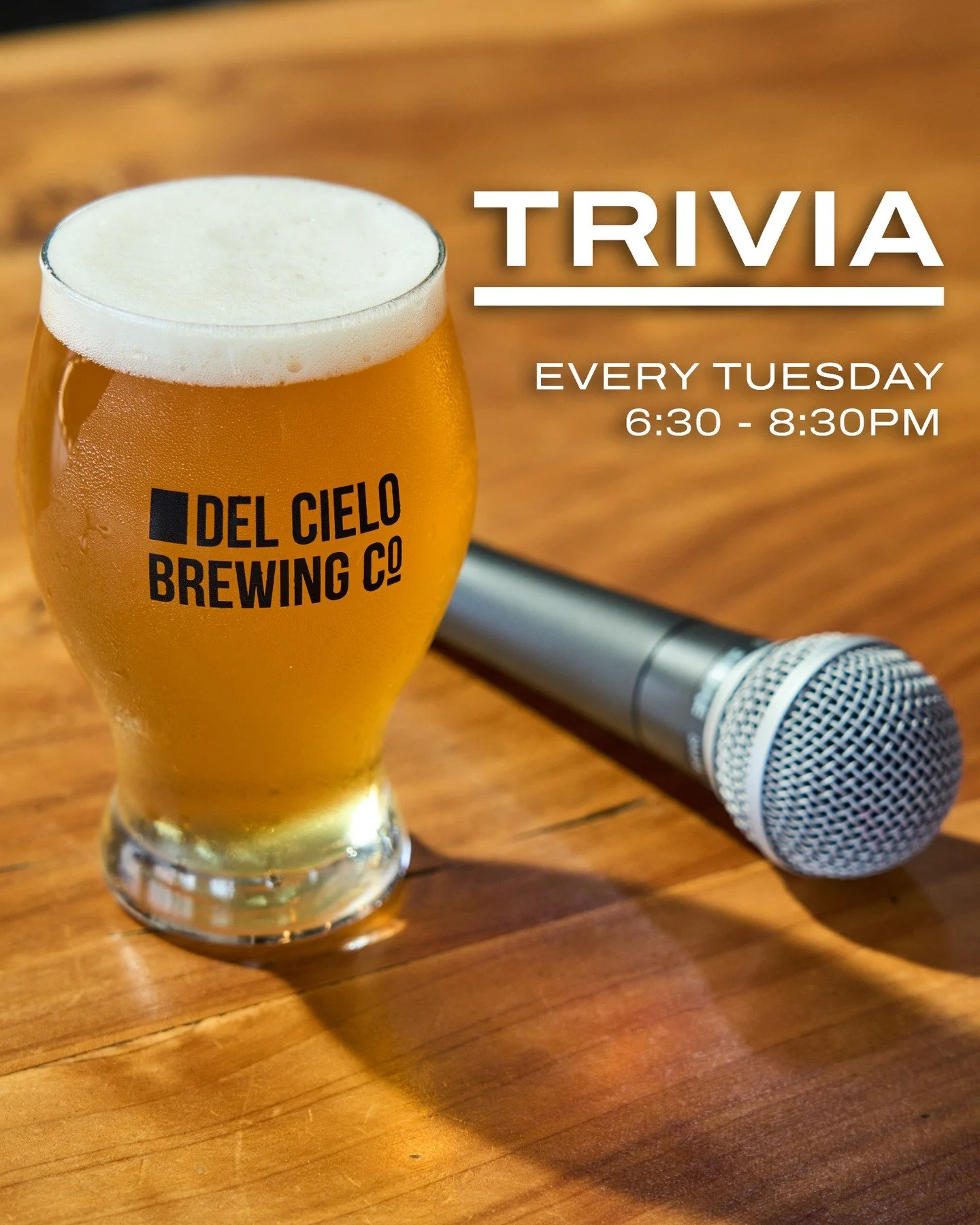 Great beer deserves great questions. 🤔
Trivia starts at 6:30PM &mdash; see you in the taproom! 🍻

--
 #QuizNight #FriendlyCompetition #EastBayBeer #DrinkLocal #TaproomLife @downtownmartinez @kingtrivia