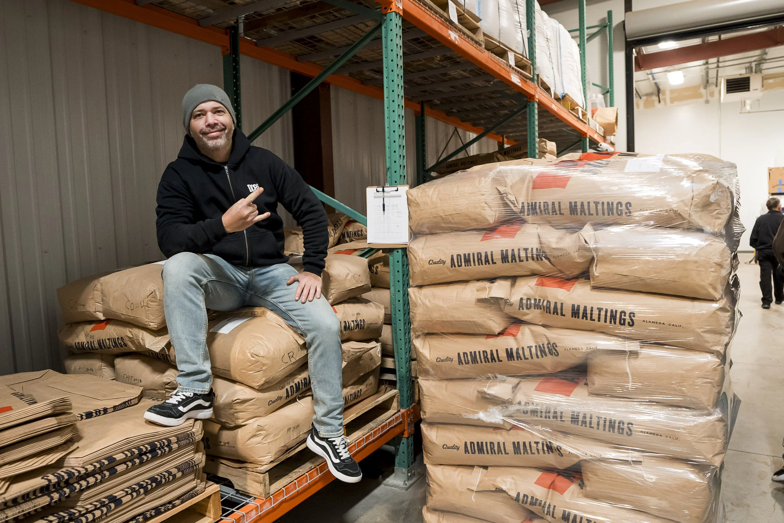 Luis at Admiral Maltings