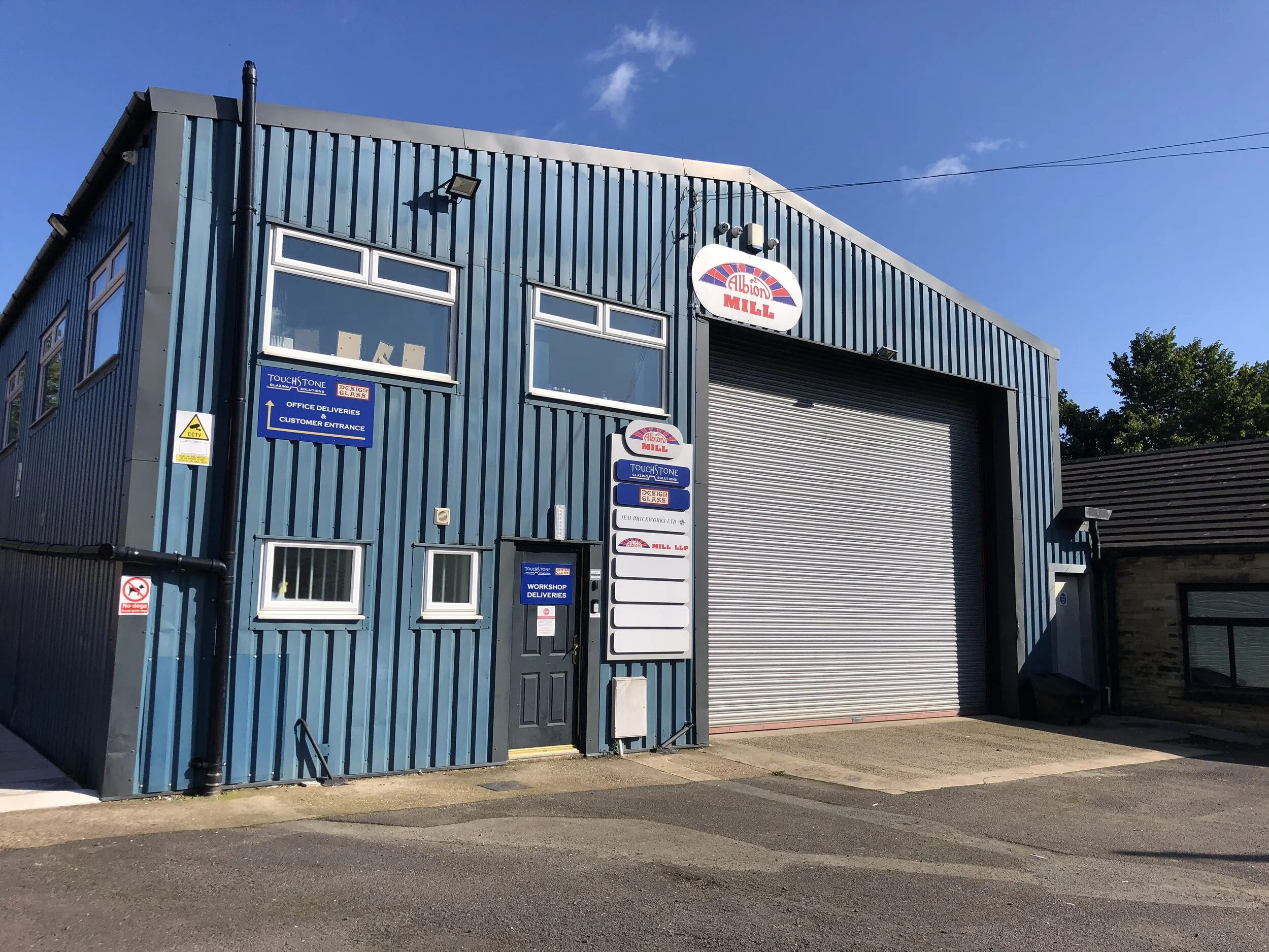 Albion Mill, West Yorkshire. Our double glazed units are all made here
