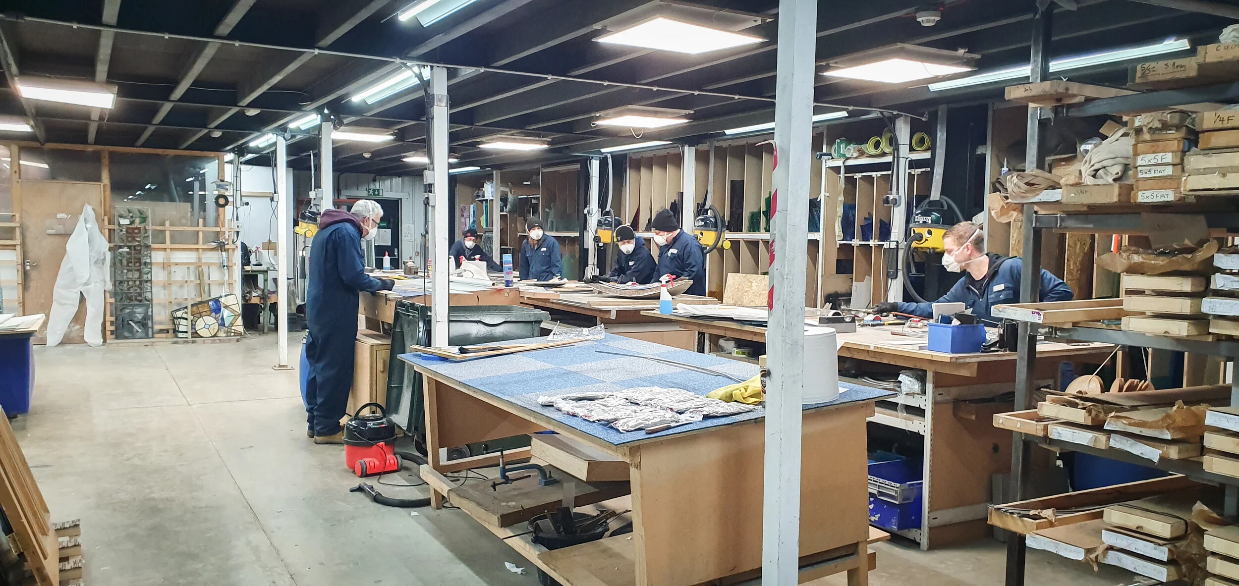 Our Yorkshire workshop hand makes all our historic double glazed units
