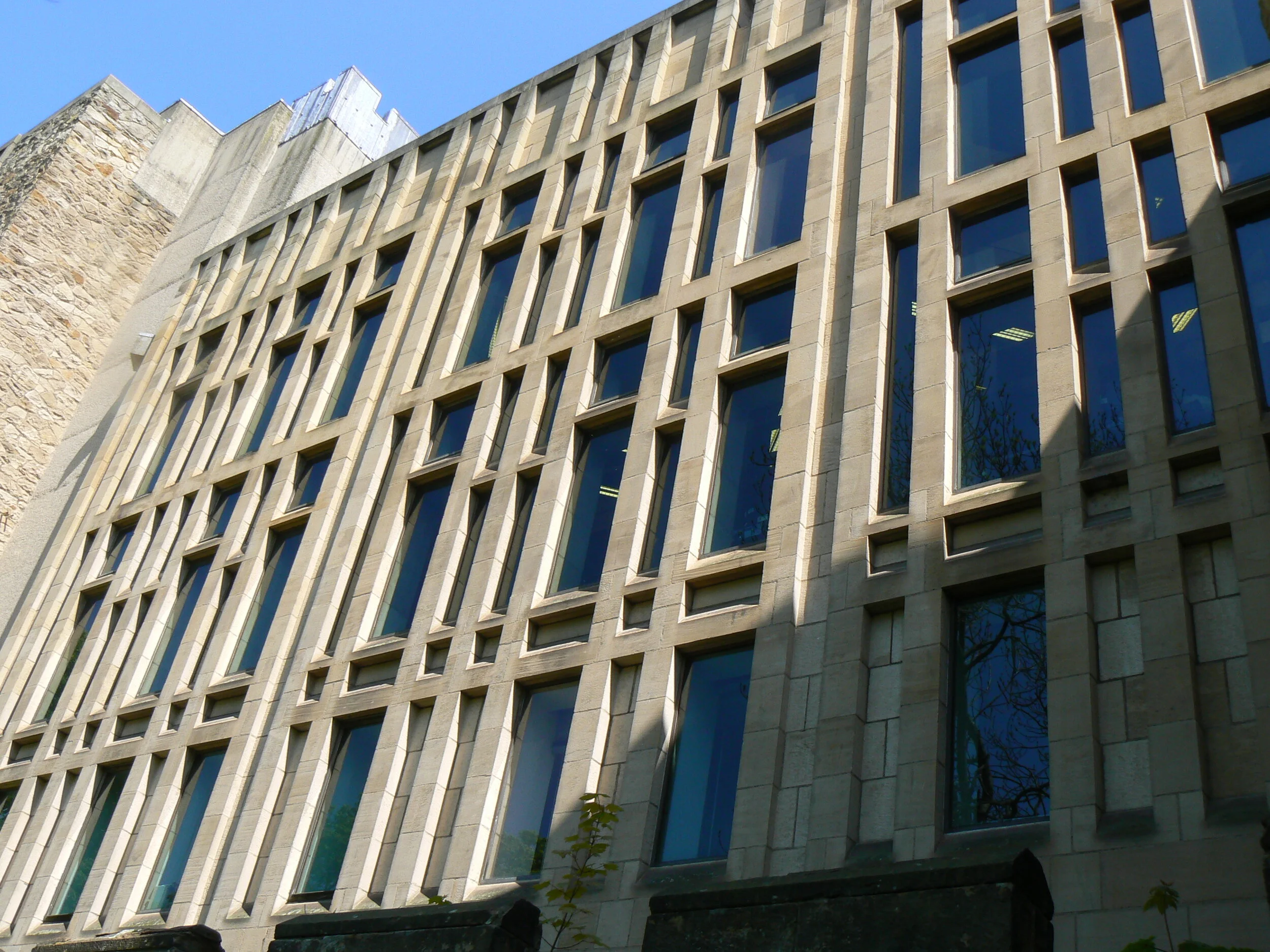 Before photo shows the single glazed units