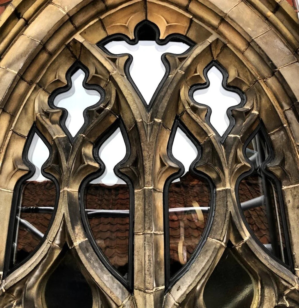 Shaped windows for schools and universities