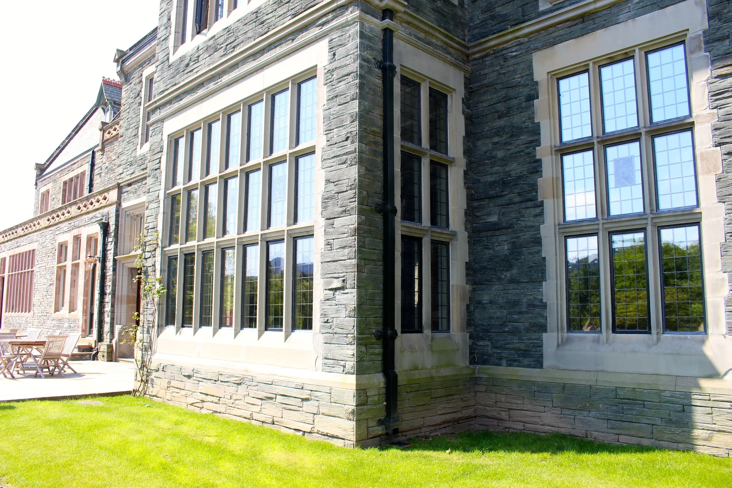 Lingholm Estate, Cumbria - Insulead® · Steelyte® opening casements · Encapsulated leaded lights 5.webp