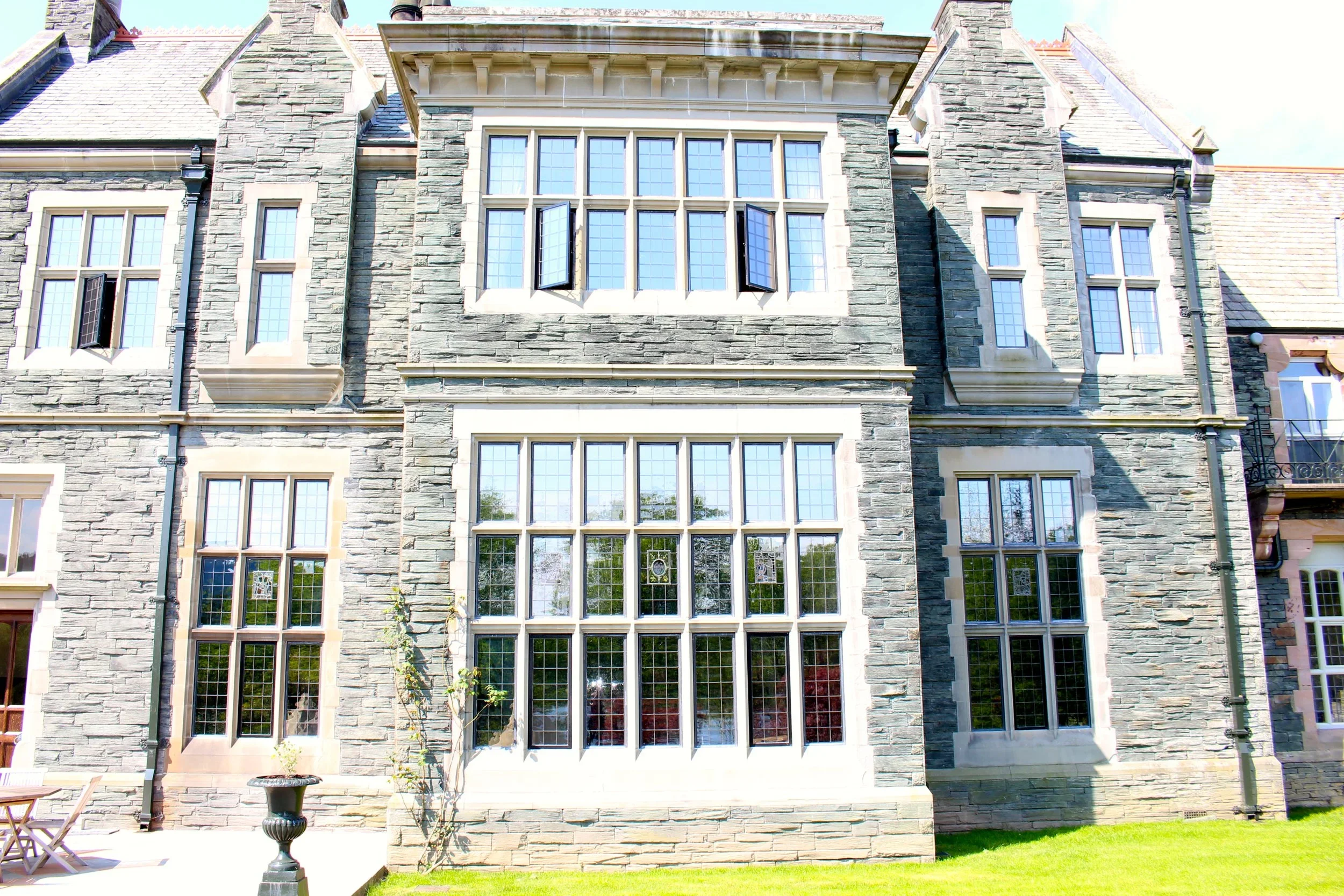 Lingholm Estate, Cumbria - Insulead® · Steelyte® opening casements · Encapsulated leaded lights 6.webp