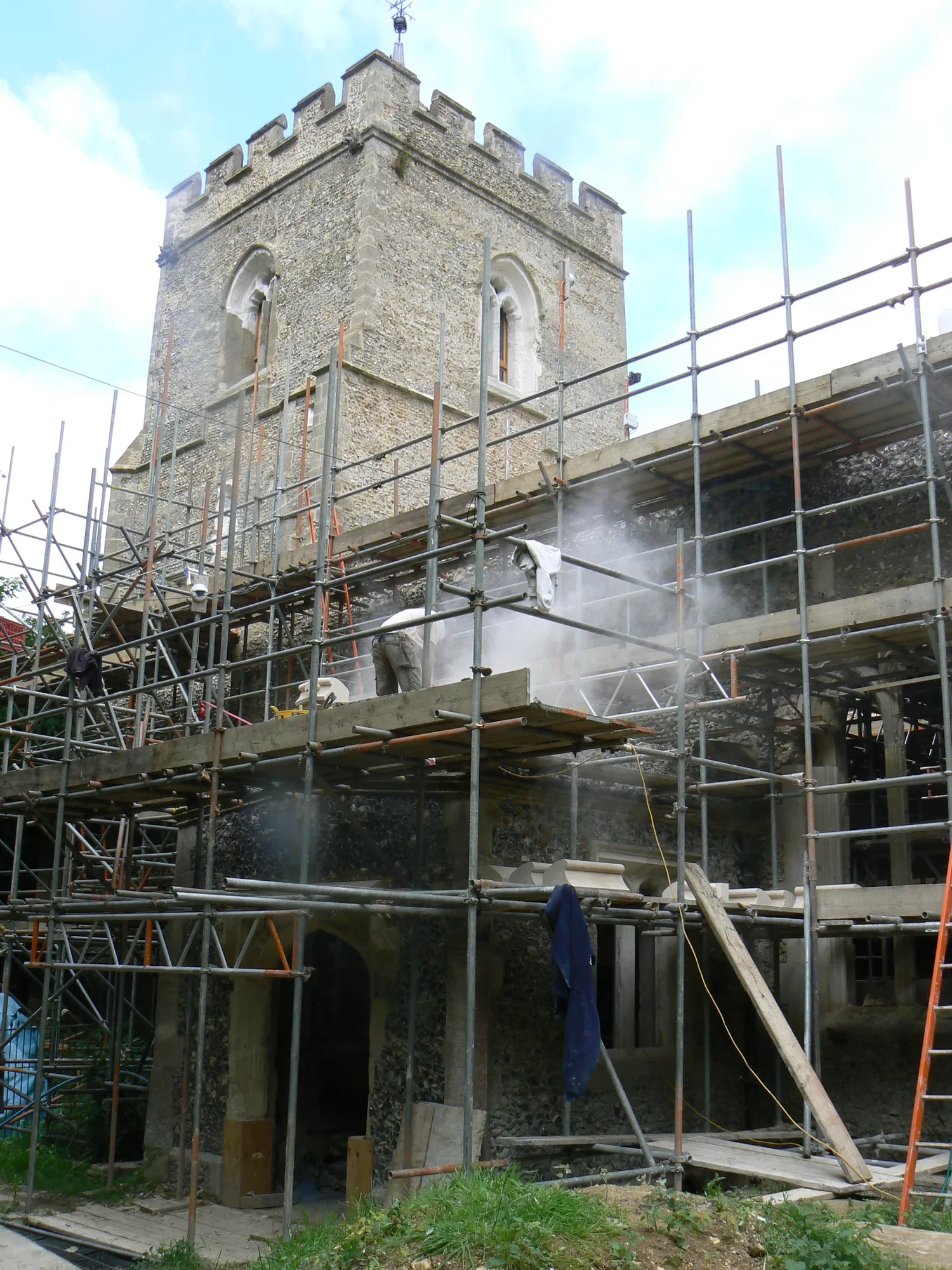 St Bartholomews - Insulead® Fixed Units · Steelyte® opening casements · encapsulated leaded lights 7.webp