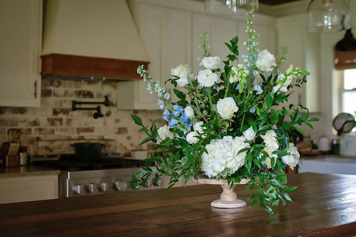 Large, elegant arrangement from central Louisiana floral subscription.