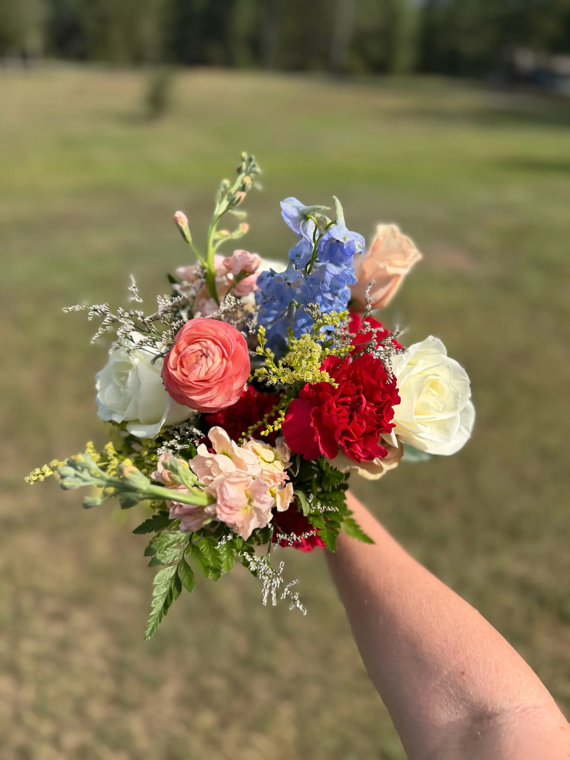 Pastels Bright Cheerful Bouquet