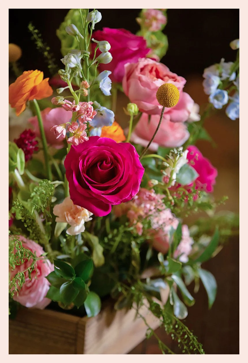 A variety of colorful spring flowers from florist in Alexandria, LA.