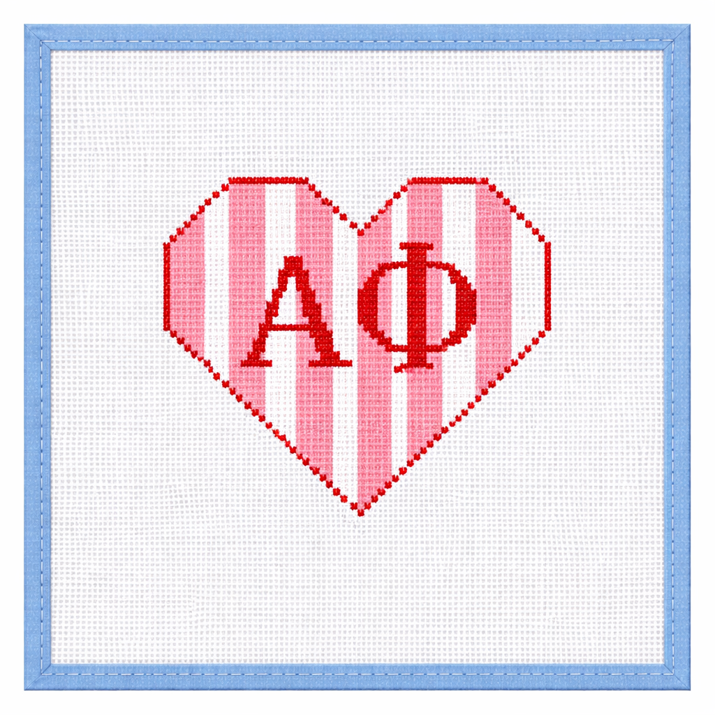 Custom Sorority Needlepoint Canvas