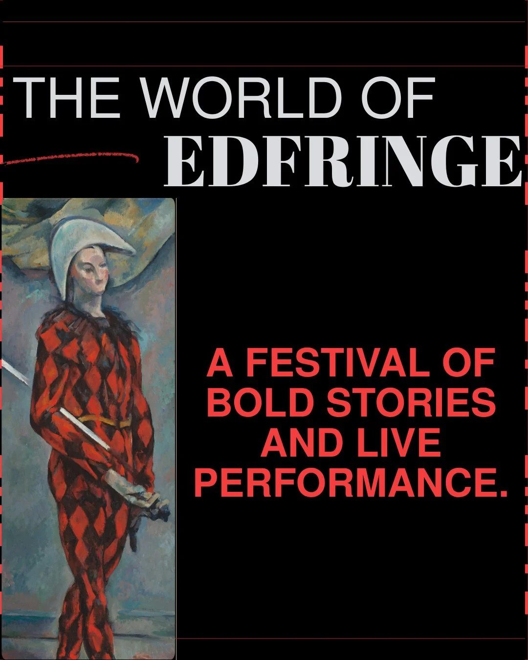 The world of Edinburgh Fringe &mdash; thousands of artists, one city, endless live stories. You can see a show every hour! From morning until night. Check EdFringe to book tics now!⁠
⁠
#edfringe #59E59 #NYCtheatre #EdinburghFringe #FringeFestival #Li