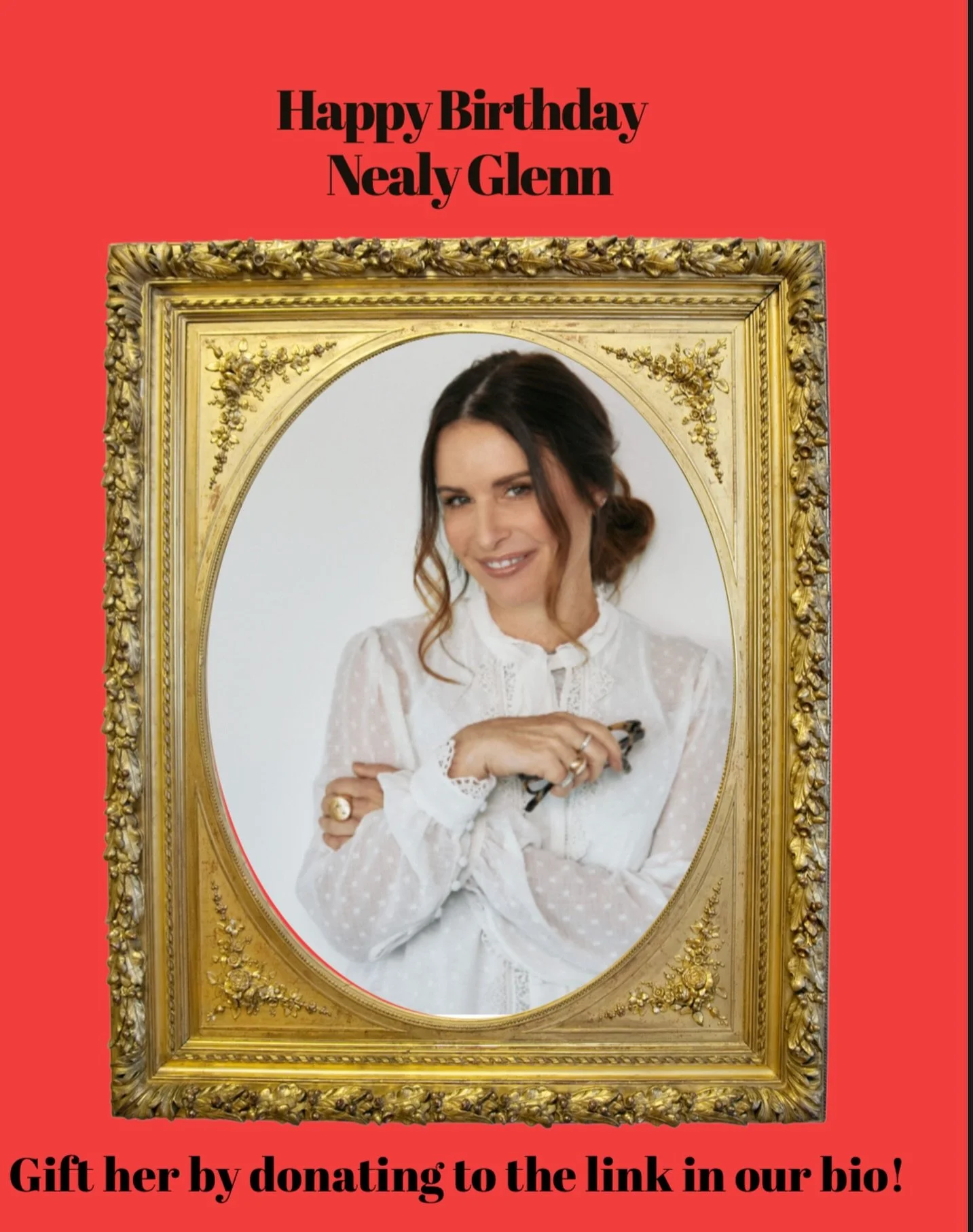 Wish our producer &amp; co-lead @nealyglenn a &ldquo;Happy Birthday!&rdquo; If you want to wish her an extra special birthday, donate to the link in our bio!
