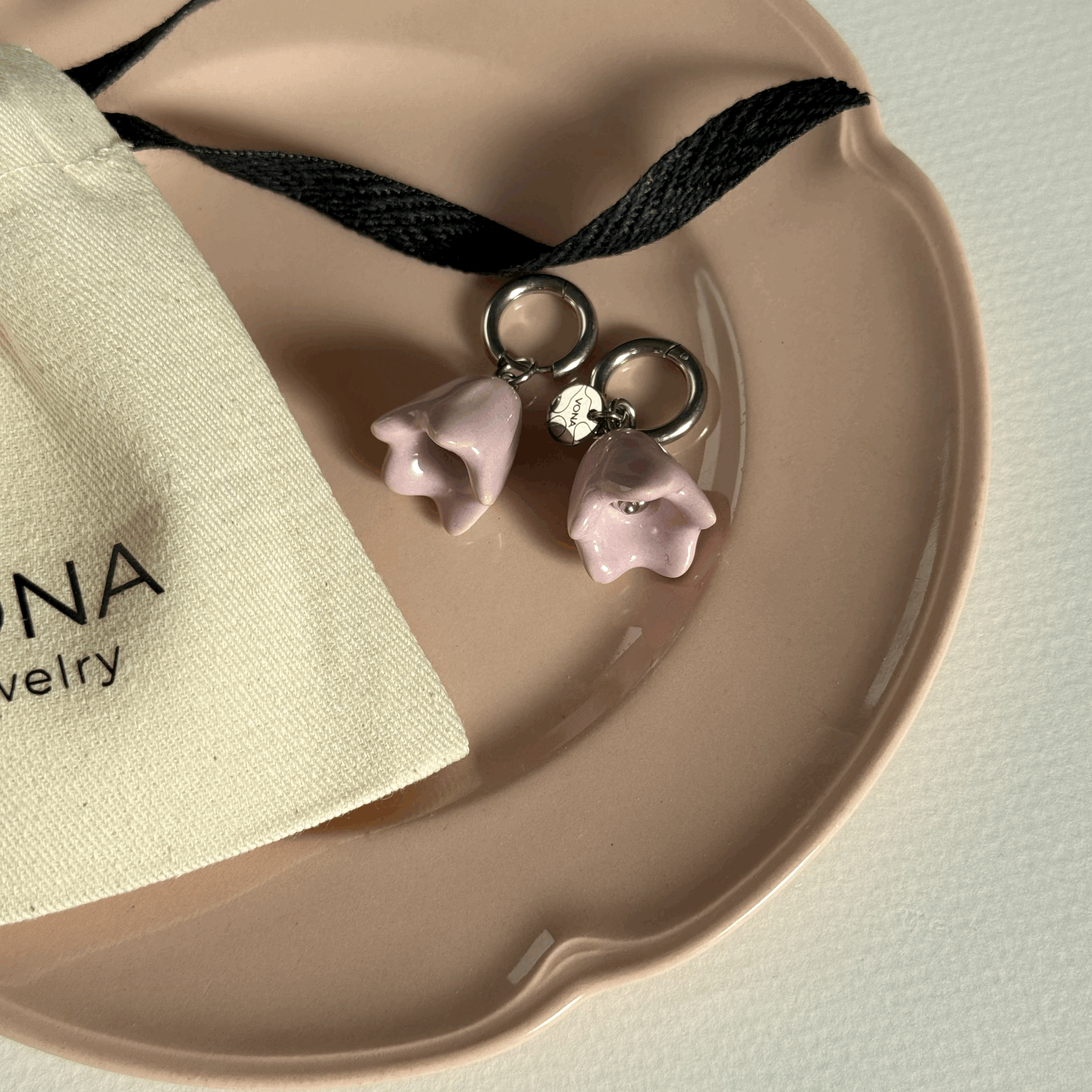 Luma Bell Drops light pink (silver)