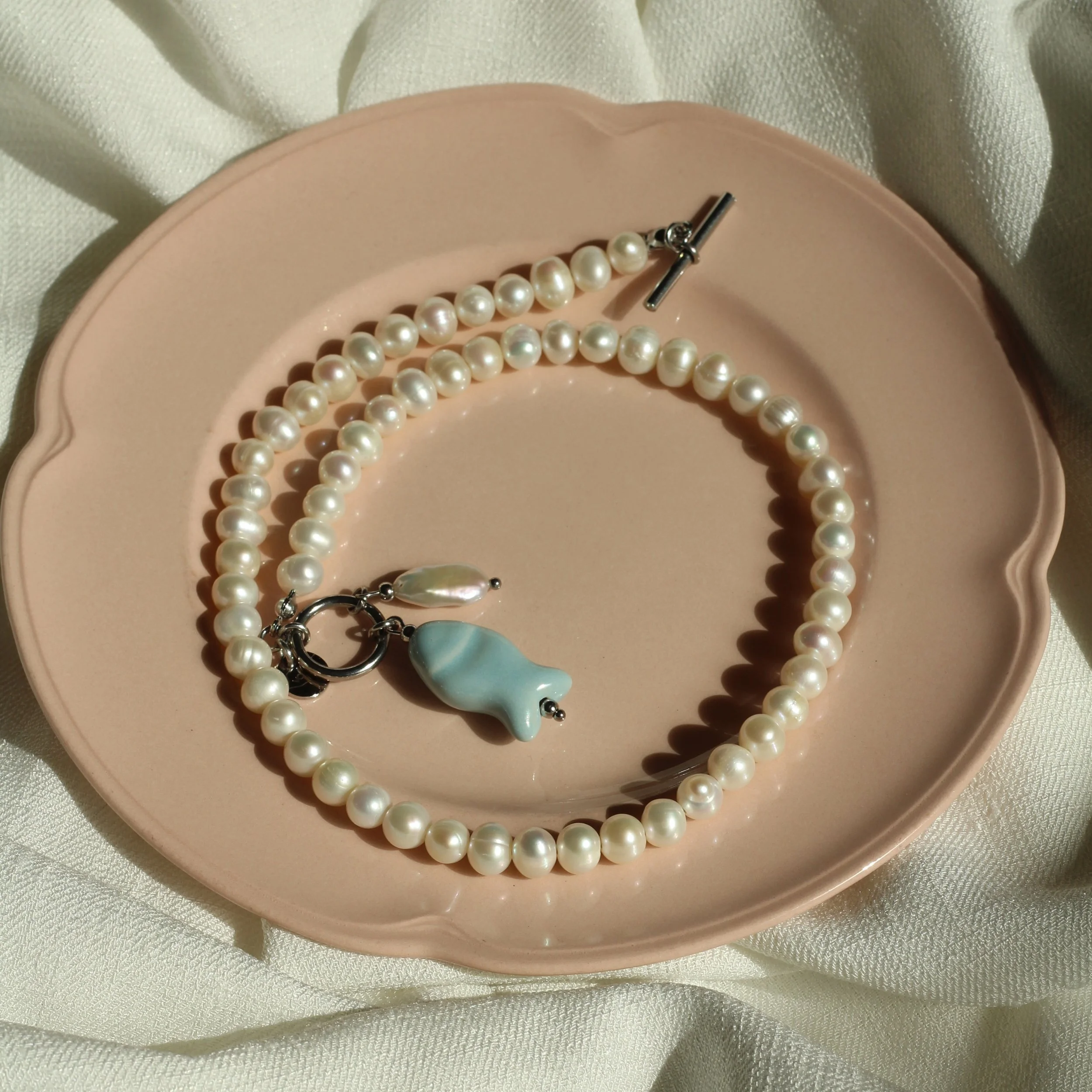 Siren fully pearl necklace