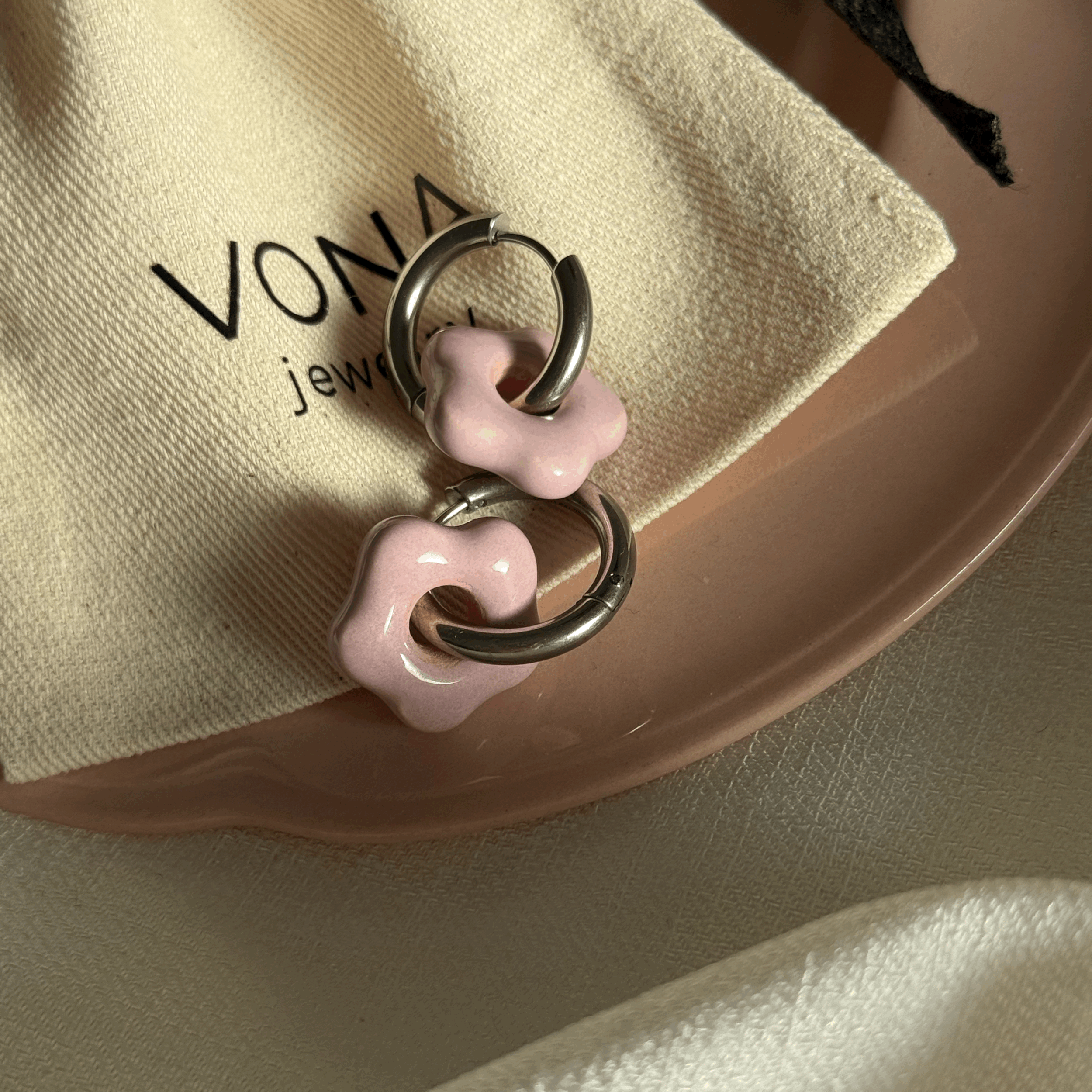 Flora light pink (silver)