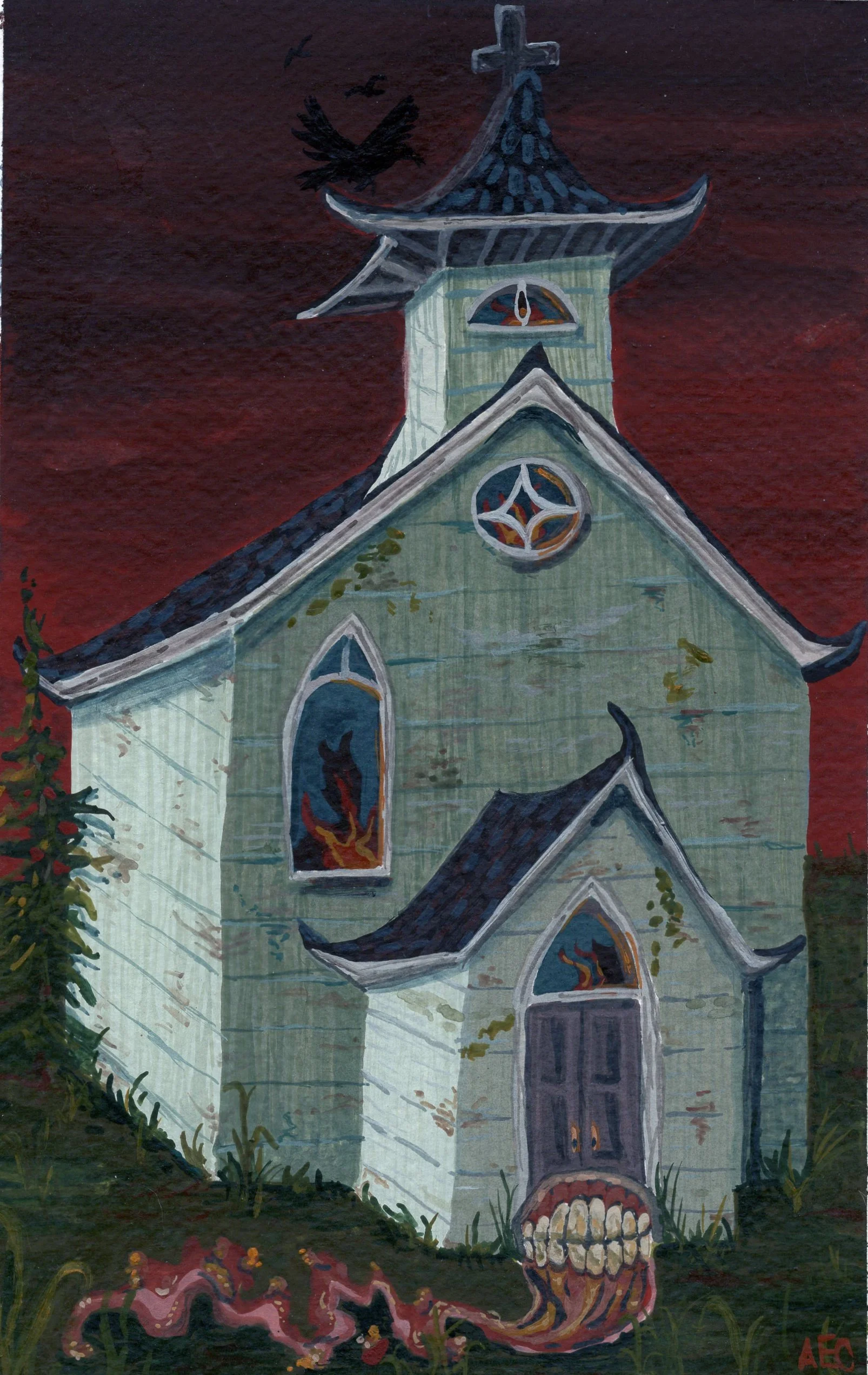 "Weeping and Gnashing" Print