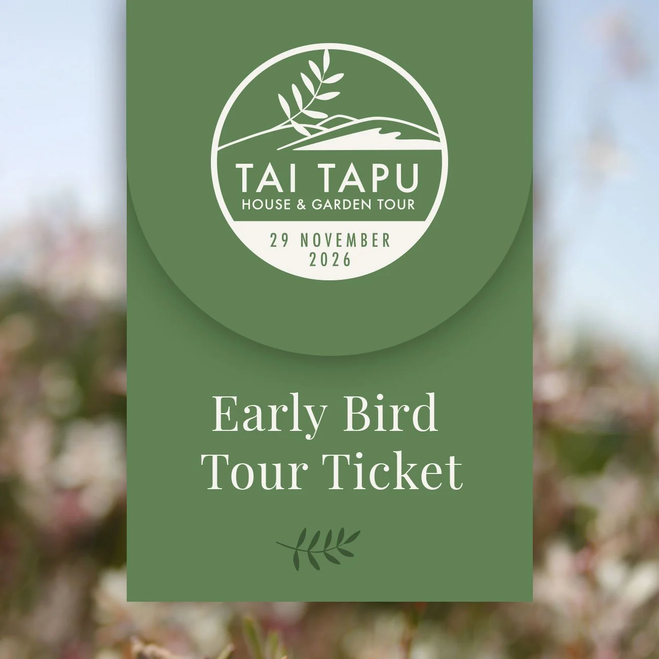 Early Bird Ticket 2026