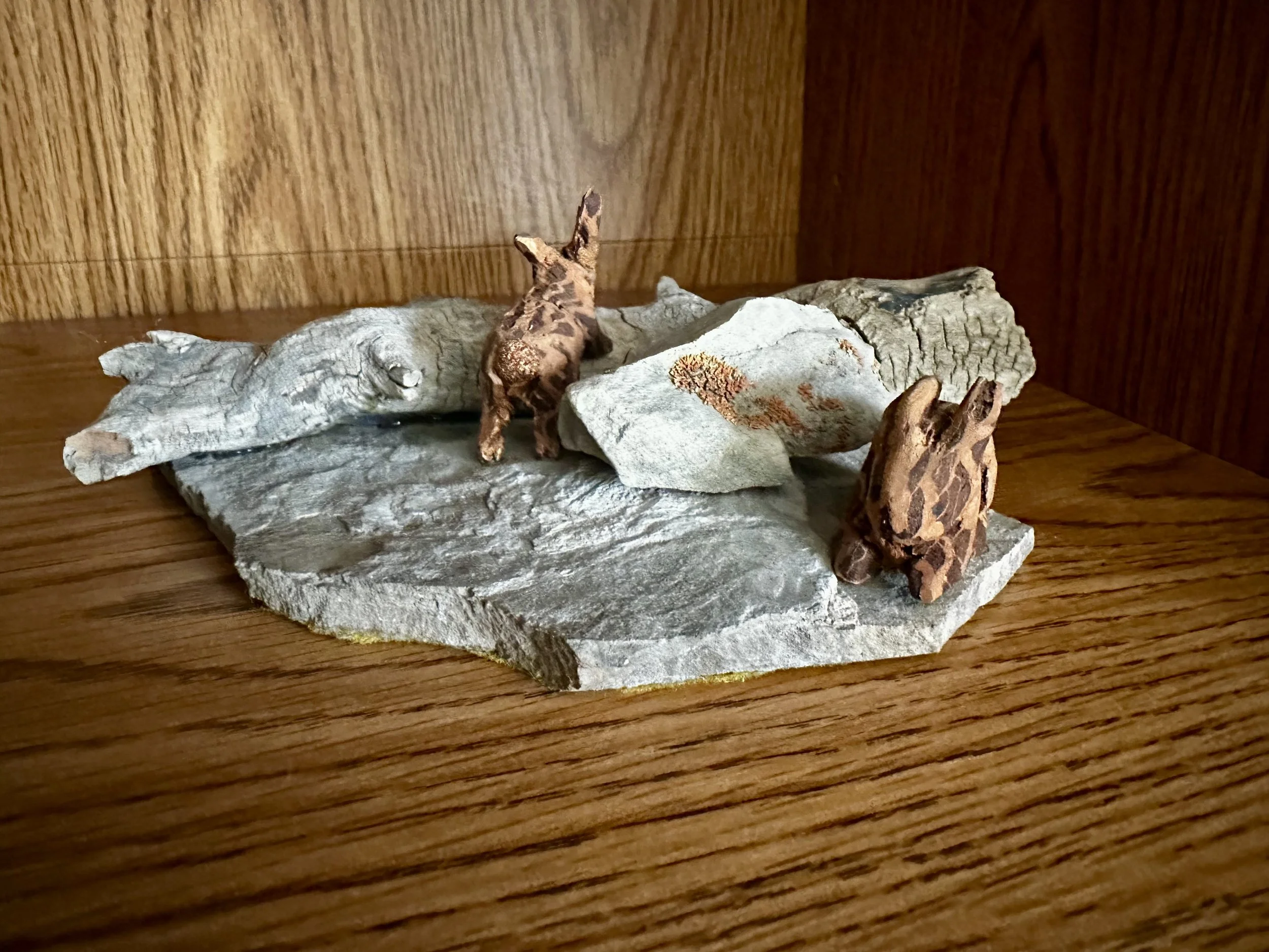 "Rustic Woodland Scene"