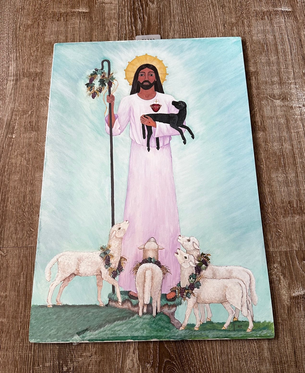"Good Shepard/ Christ with Lambs"