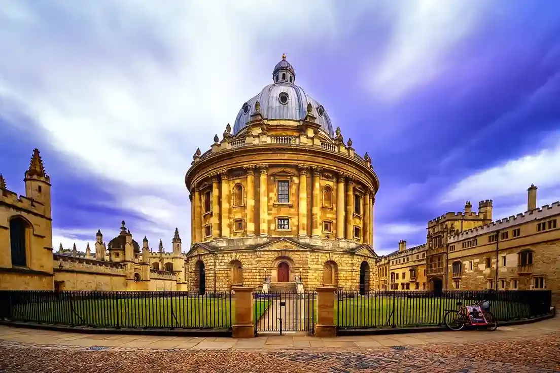 Panorama of the Radcliffe Camera in Oxford