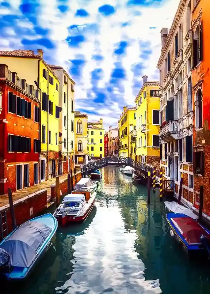Colourful Canal