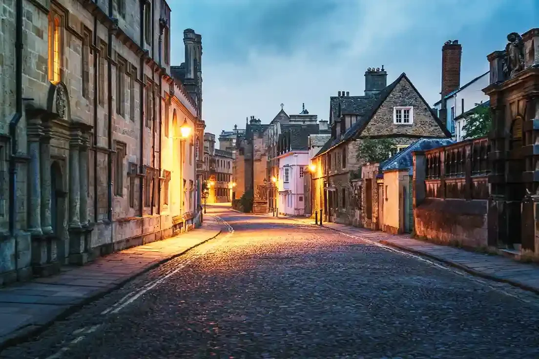 Evening at Merton Street